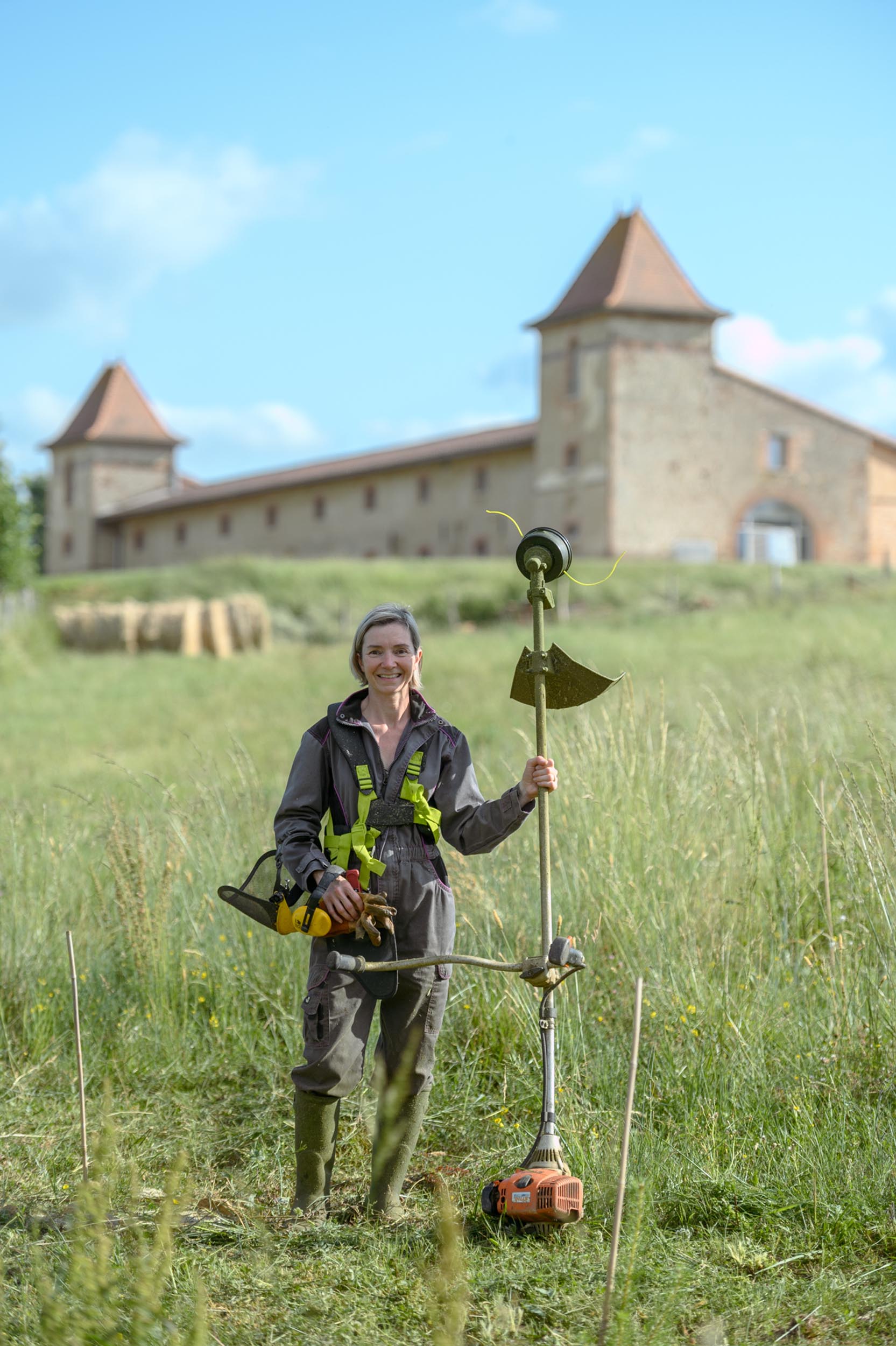 Exploitation agricole agroforestière verger à champignons à Toulouse